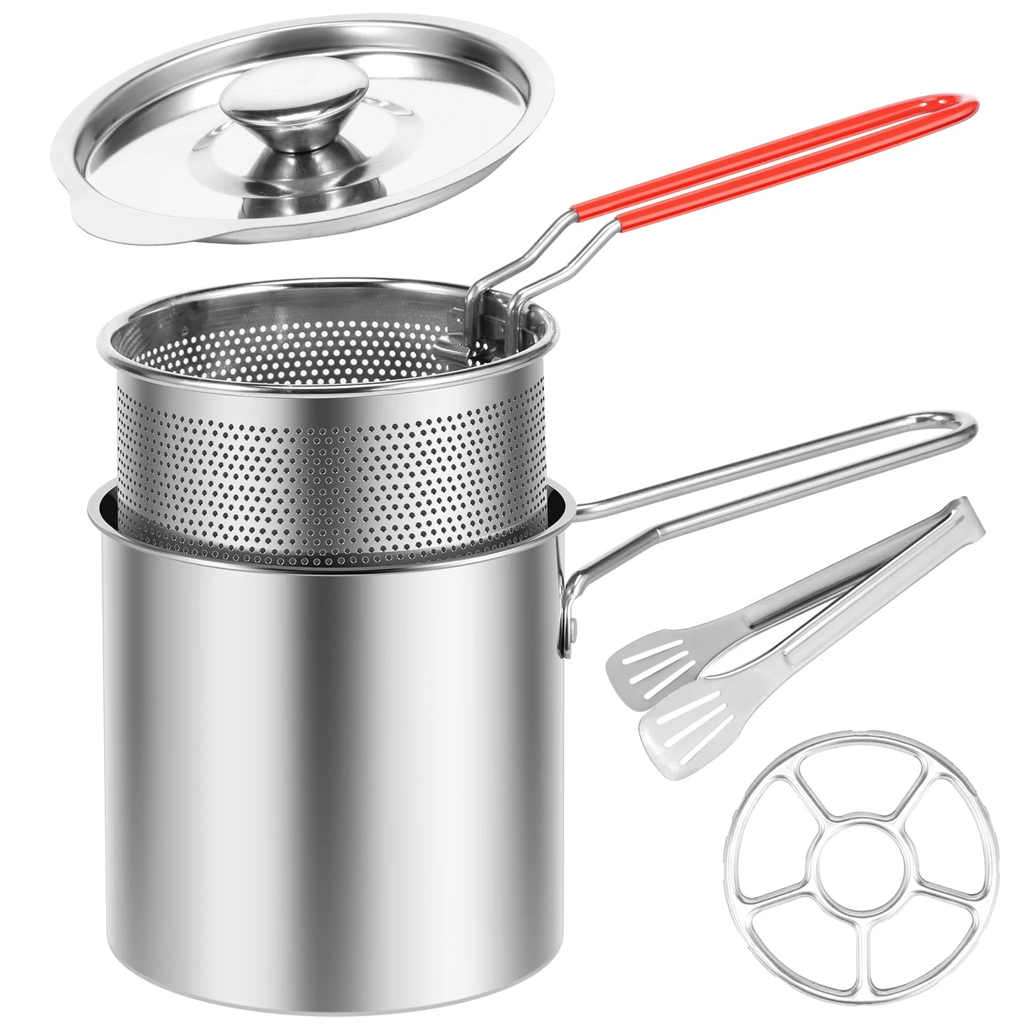FryMaster™ Steel Fryer 🍳🔥 — Crispy Cooking Made Easy