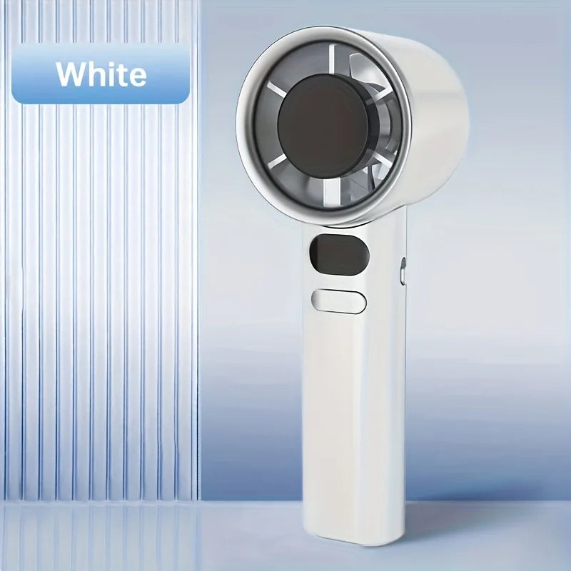 USB Charging Handheld Mini Plastic Fan for Portable Summer Cooling