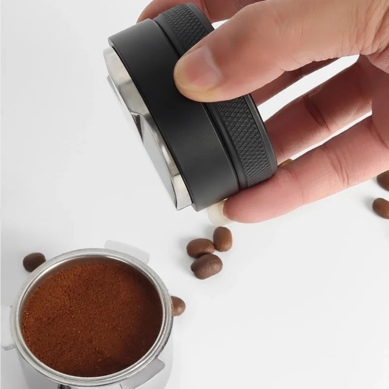 51/53/58mm Coffee Tamper – Espresso Distributor with 3 Angled Slopes