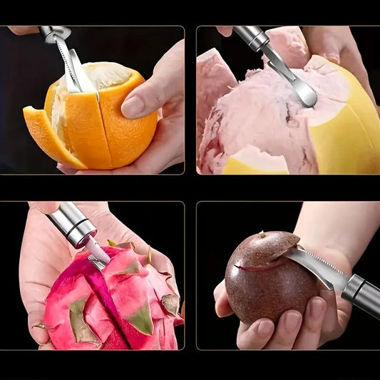 Citrus Peeling Tool with Comfortable Handle